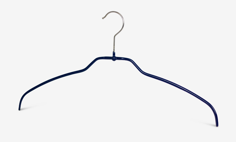 Cintre sec avec crochet en acier inoxydable