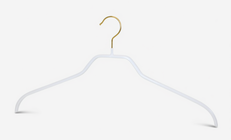 Oberteilbügel Silhouette mit goldfarbenem Haken