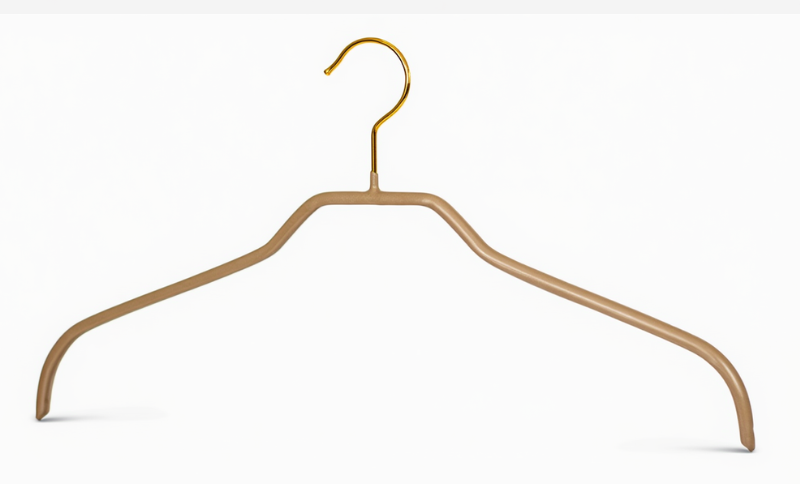 Oberteilbügel Silhouette mit goldfarbenem Haken