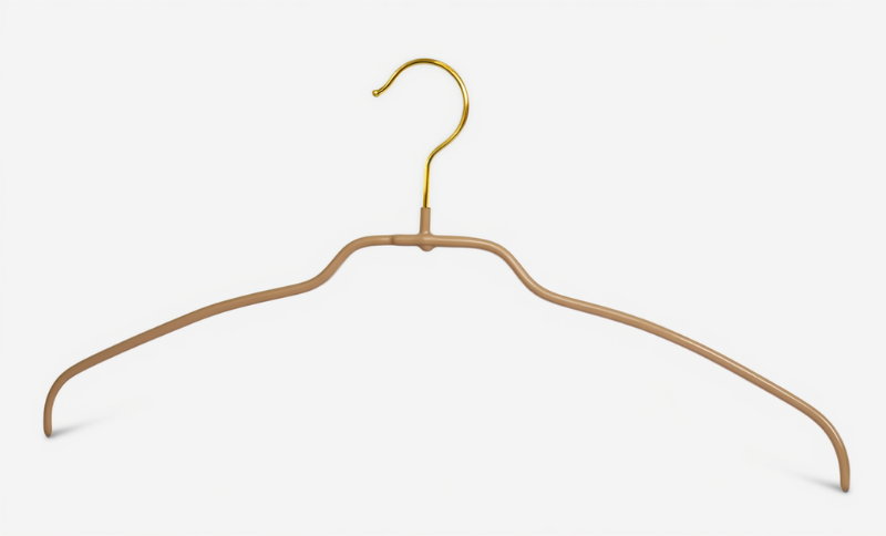 Leichtbügel Silhouette Light mit goldenem Haken