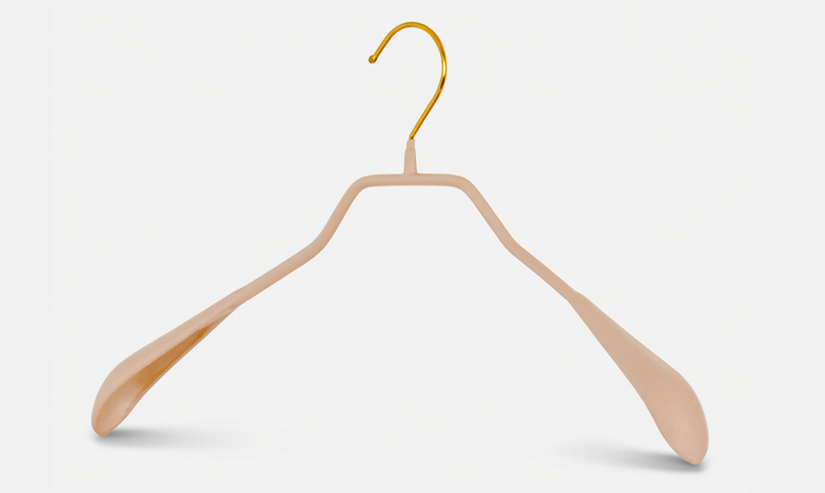 Jackenbügel Bodyform L mit goldfarbenem Haken