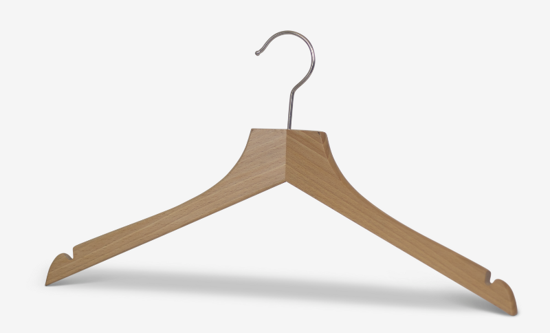 Cintre en bois avec encoche jupe Profi RE