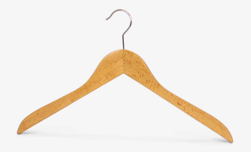 Körpergeformter Holzbügel Business