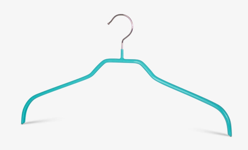Metallkleiderbügel in Tuerkis Sky Mint von MAWA